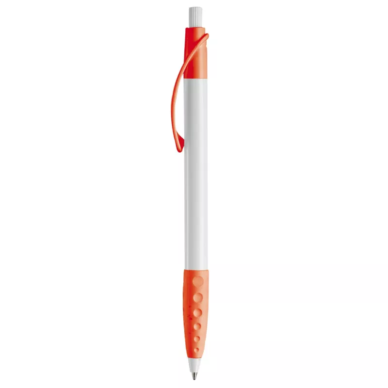 Długopis plastikowy (ABS) Cosmo - biało / pomarańczowy (LT87622-N0126)