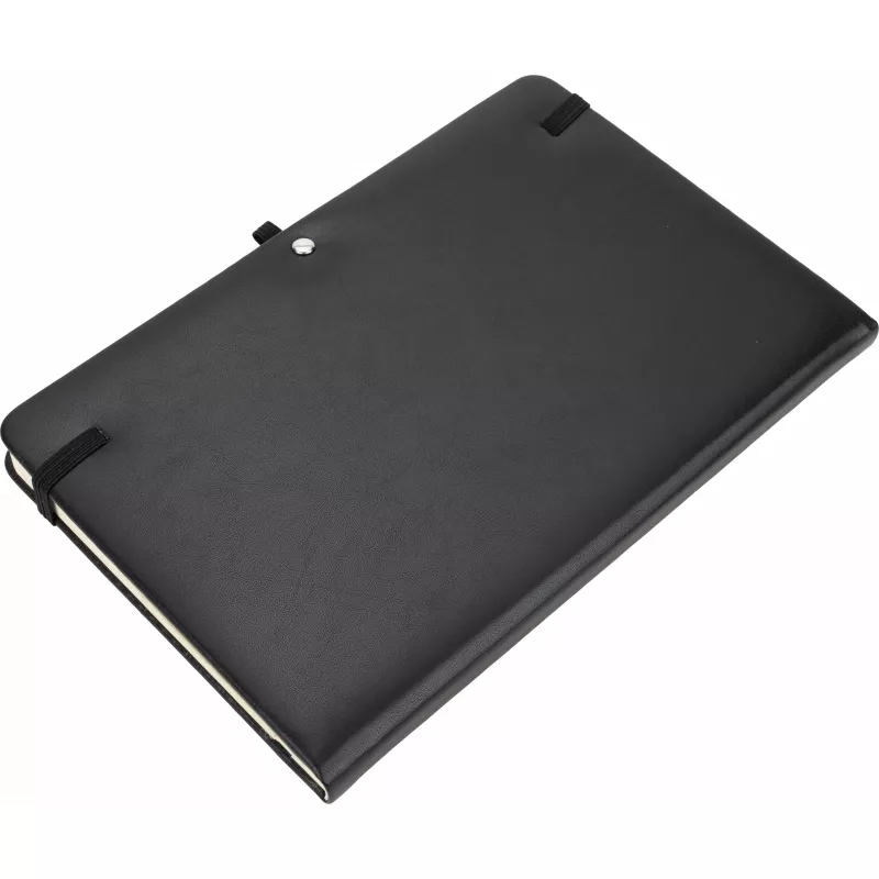 Notatnik A5 w linie SCARLETT - czarny (2763603)