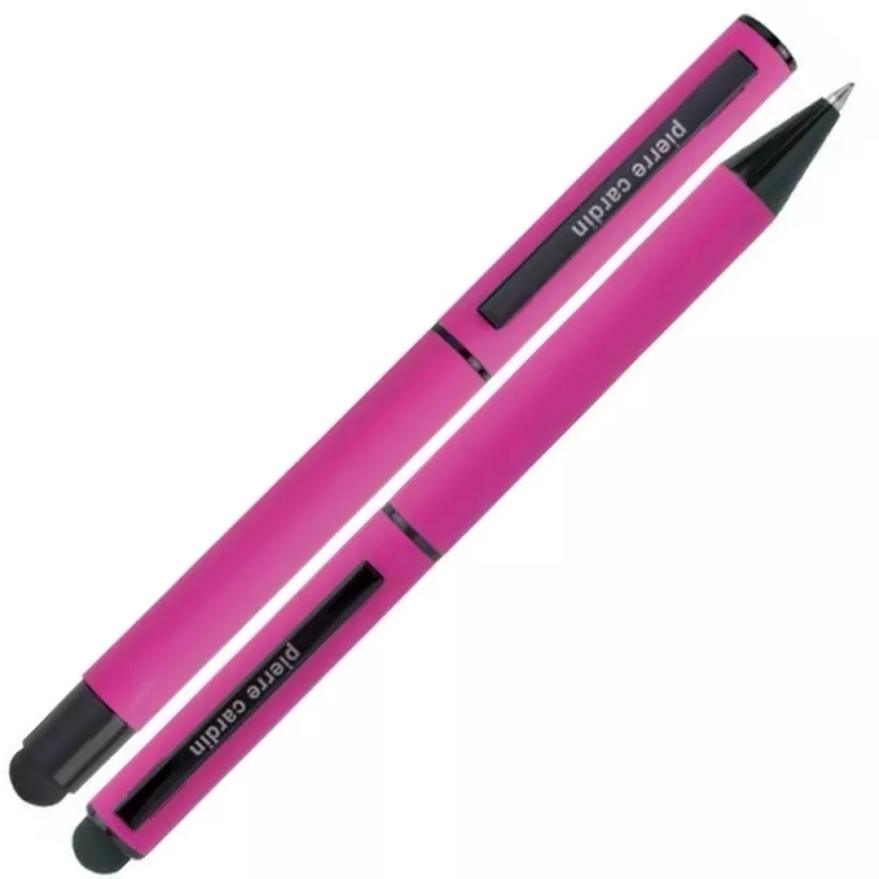 Zestaw piśmienny długopis i pióro kulkowe touch pen soft touch CELEBRATION Pierre Cardin - różowy (B0401002IP311)