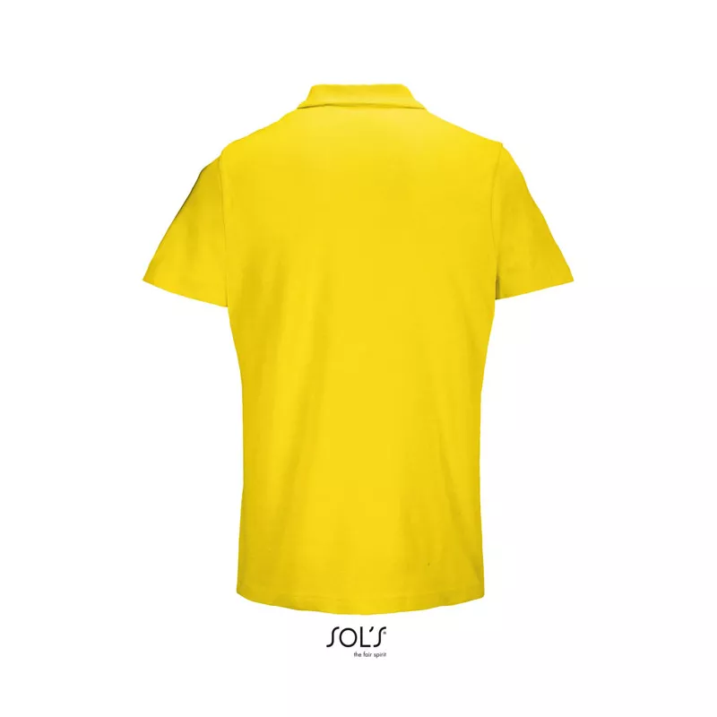 Koszulka polo unisex z czesanej bawełny Sol's PULSE - Dorado (S04502-GO)