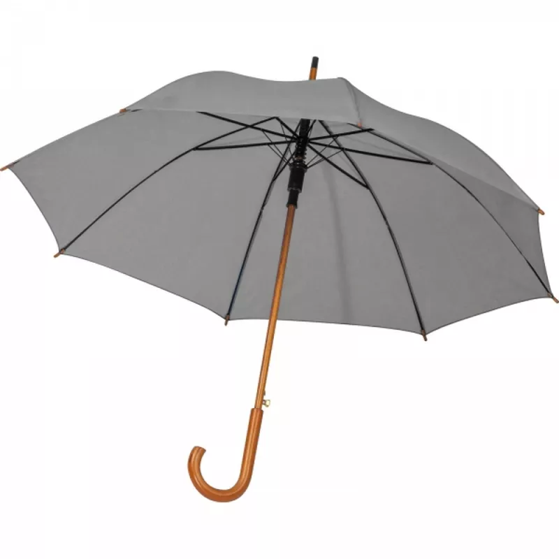Parasol automatyczny ø105 cm RPET CHRISTINE - szary (4243607)
