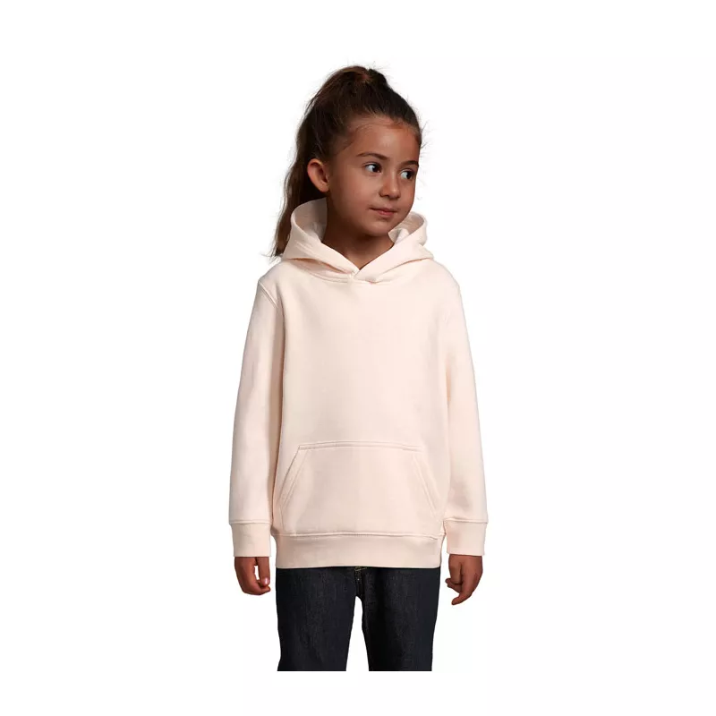 Bluza dziecięca z kapturem Sol's CONDOR KIDS - Kremowy Róż (S04238-CP)