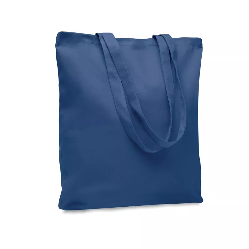 Torba bawełniana na zakupy 270 g/m² RASSA COLOURED - Niebieski (MO6442-04)