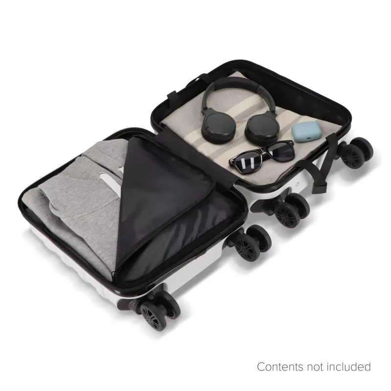 Wózek podróżny pod siedzenie 14 cali (35.6cm) - biały (LT95398-N0001)