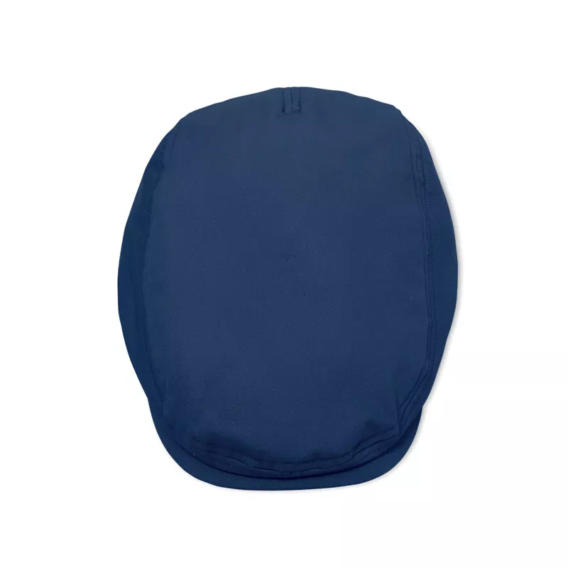 Czapka kaszkiet z bawełny twill 235 g/m² FLAT PEAK - Niebieski (MO2850-04)