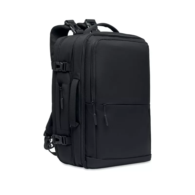 Plecak modułowy RPET 600D SOPHIS - Czarny (MO6901-03)
