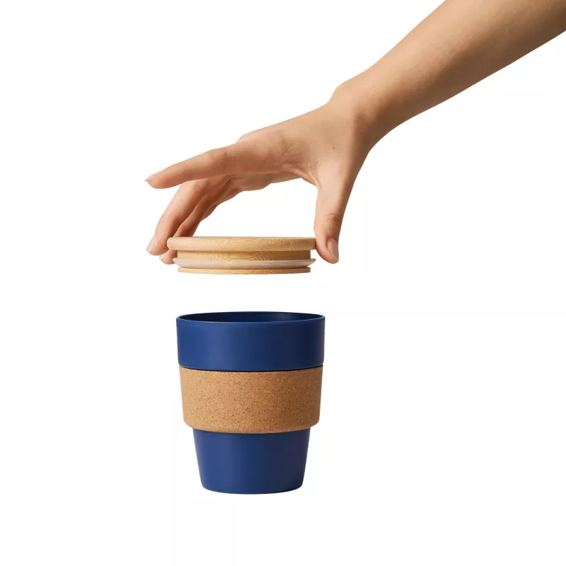 Kubek podróżny TRAVEL GRIP - granatowy (56-0304566)