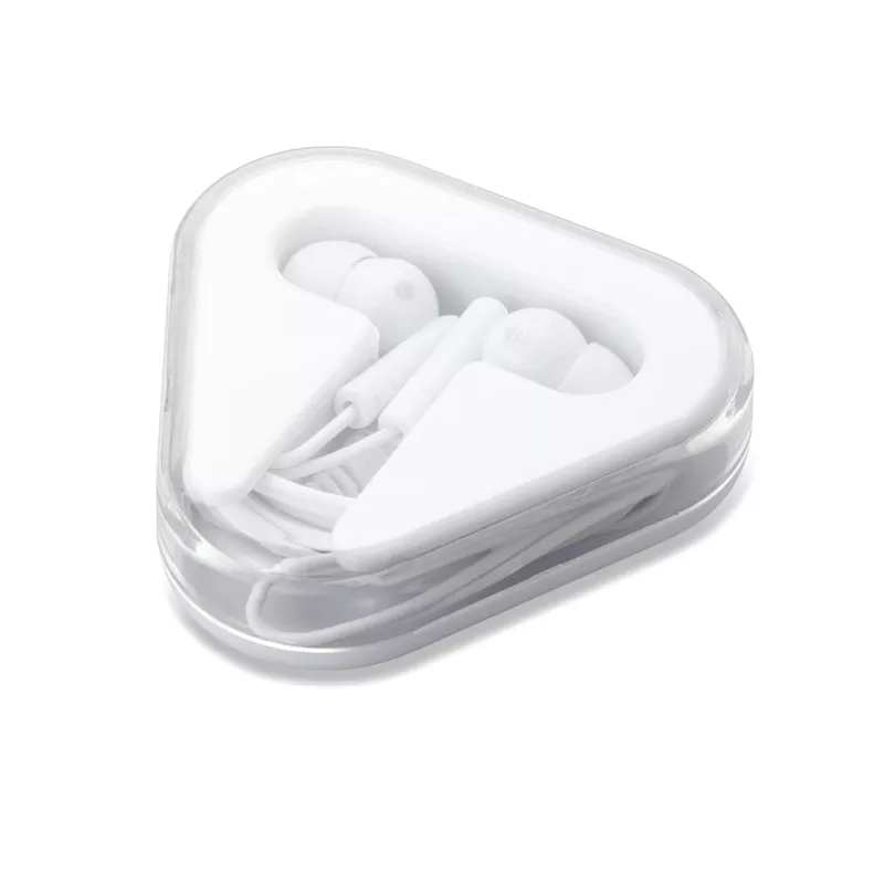 Słuchawki douszne przewodowe w etui MUSIPLUG - Bialy (MO8149-06)