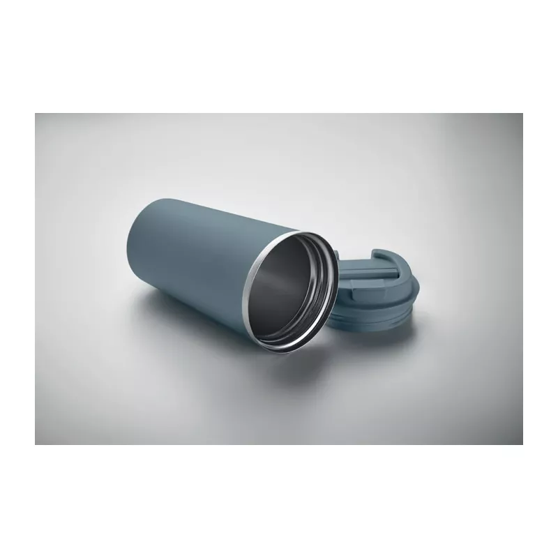 Kubek termiczny ze stali z recyklingu 510 ml BRACE + - Petrol (MO6579-20)