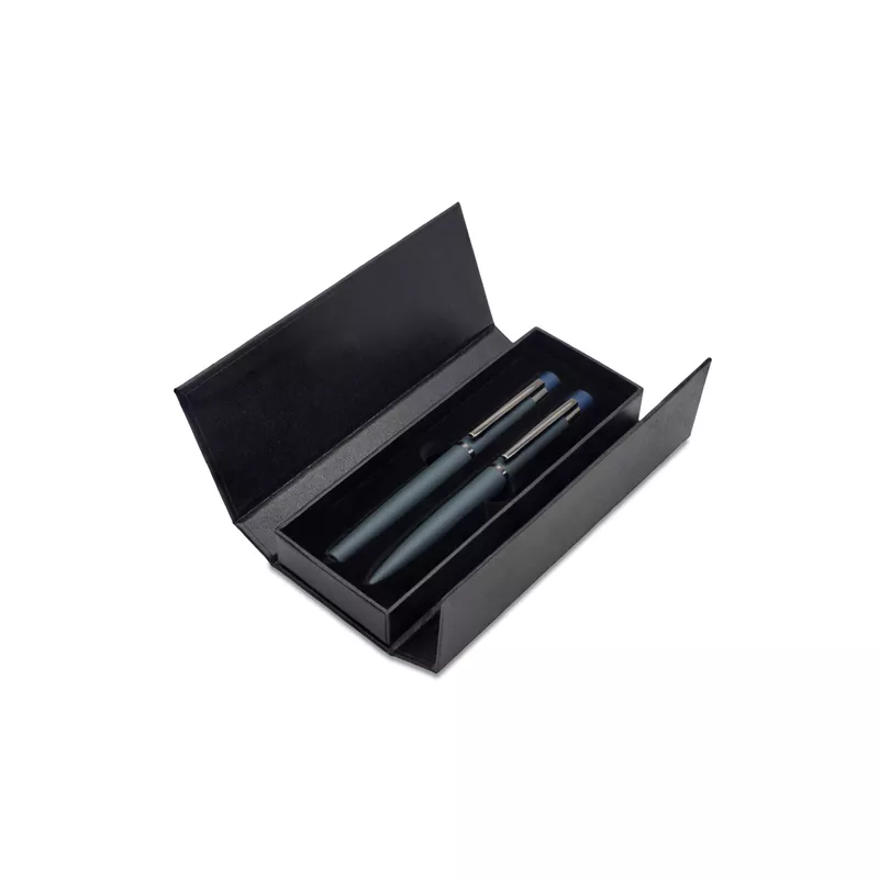 Zestaw piśmienniczy Softis - ciemny zielony (R02338.51)