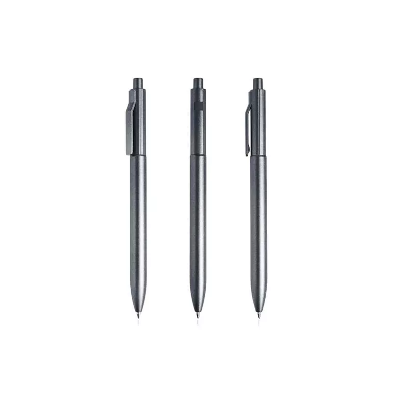 Długopis z recyklingowanego ABS / Metalisse - Ciemno szary (IP13152596)