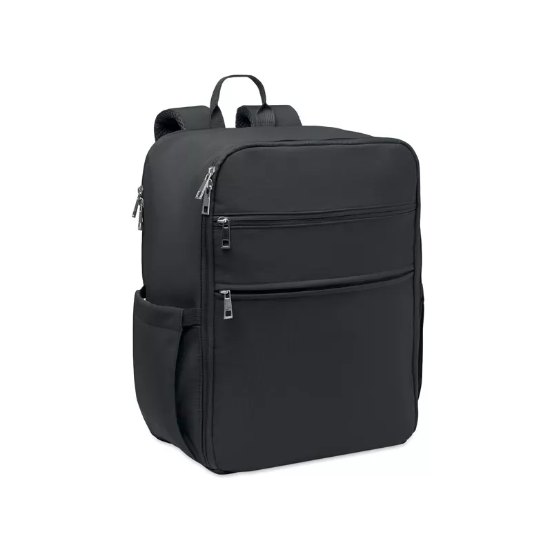 Plecak kabinowy z nylonu na laptop 15" 20 l SALEM - Czarny (MO3155-03)