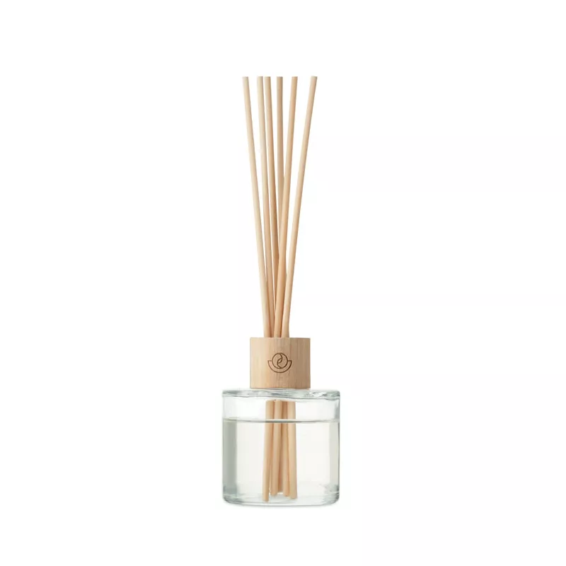 Dyfuzor zapachowy wanilia 50 ml z patyczkami KNOS - Przezroczysty (MO2704-22)