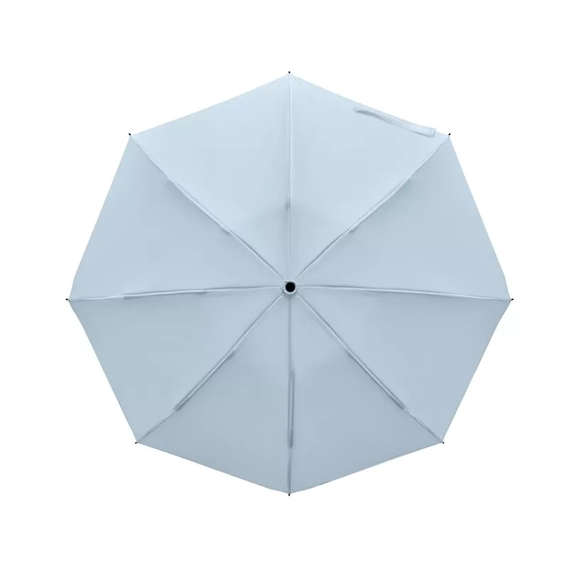 Parasol odwrotny składany 23" z RPET AGUMBE - Baby Blue (MO2925-66)