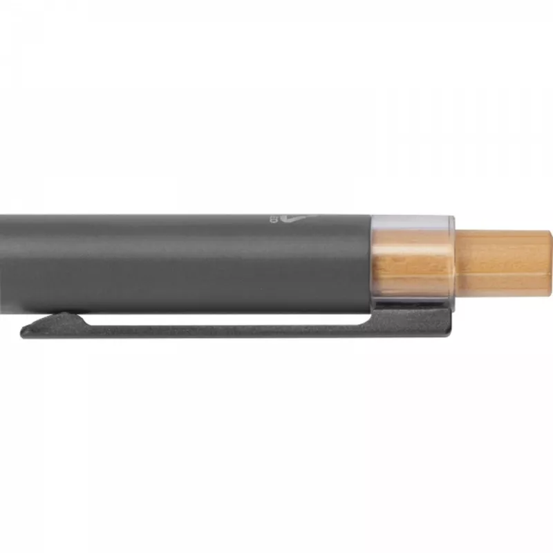 Długopis aluminiowy z recyklingu DORIS - ciemnoszary (1384577)