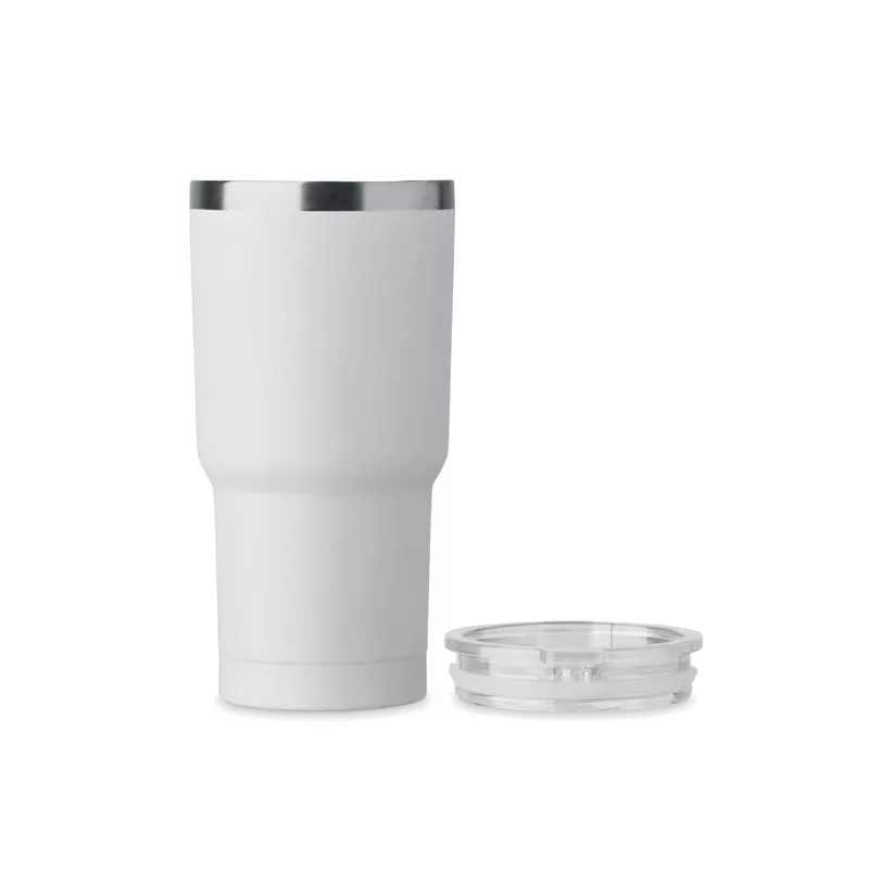 Kubek termiczny ze stali z recyklingu 500 ml SUM - Bialy (MO2597-06)