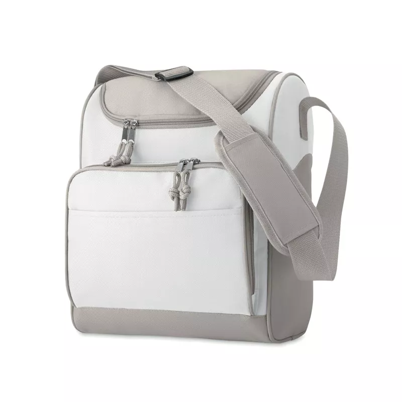 Torba termiczna z kieszenią 13 l ZIPPER - Bialy (IT3101-06)