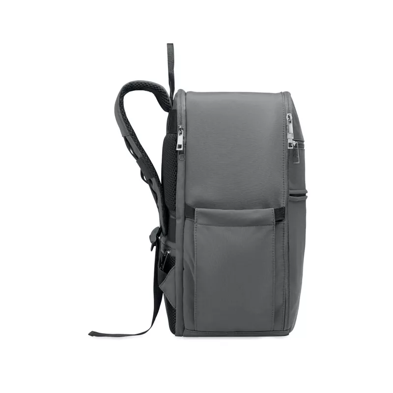 Plecak kabinowy z nylonu na laptop 15" 20 l SALEM - Kamienny Szary (MO3155-15)