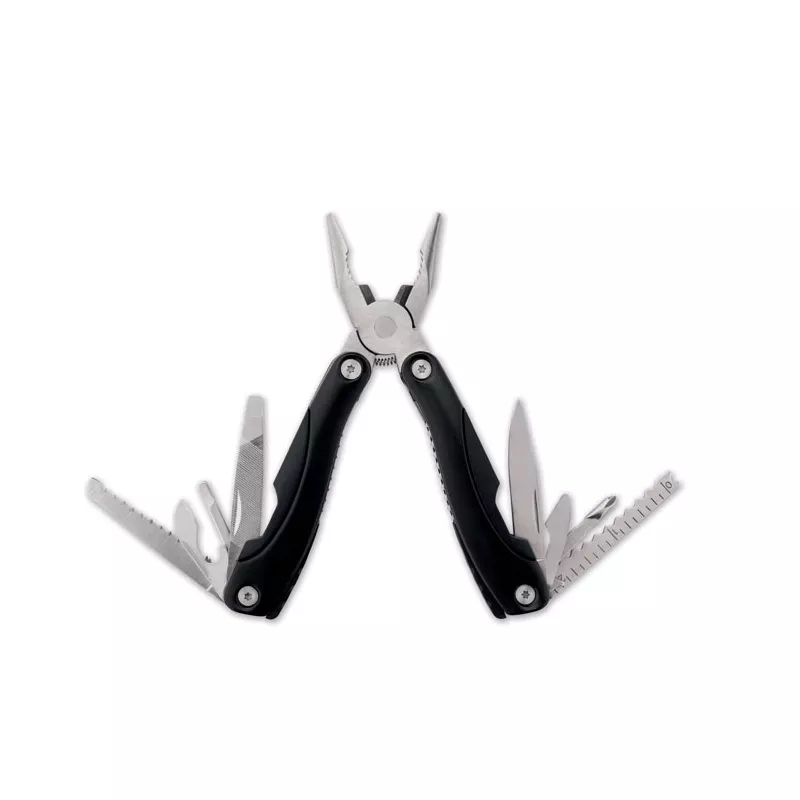 Nóż wielofunkcyjny 9w1 w etui ALOQUIN - Czarny (MO8914-03)