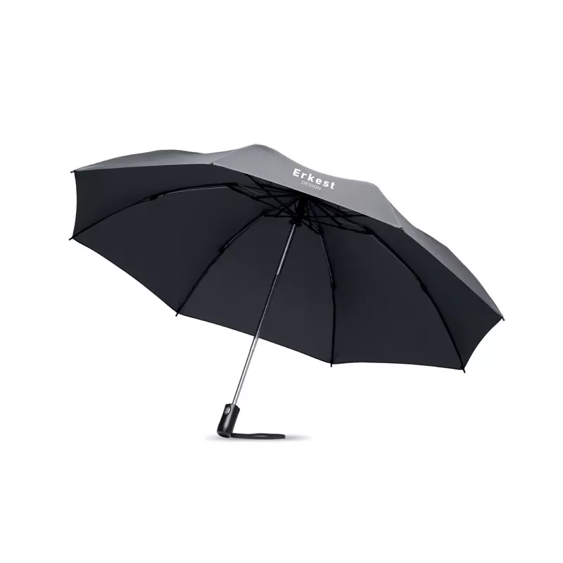 Parasol odwrotny 23" automatyczny DUNDEE FOLDABLE - Szary (MO9092-07)