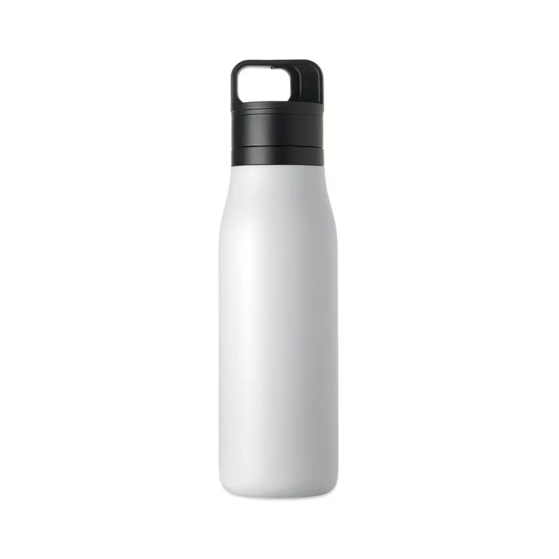 Butelka termiczna ze stali z recyklingu 500 ml EMPIRE - Bialy (MO3176-06)