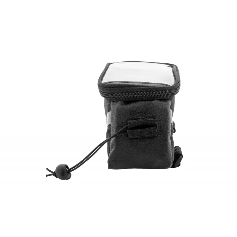 Velofon Torba na telefon komórkowy do roweru RPET - czarny (AP800048-10)