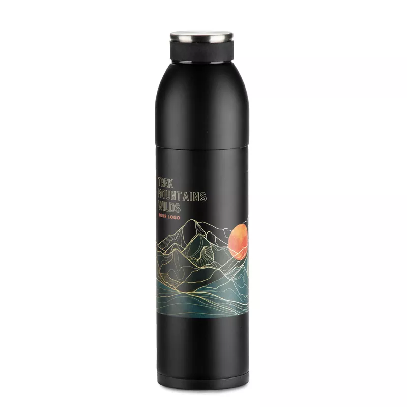 Butelka termiczna DUAL 550 ml - czarny (16049-02)