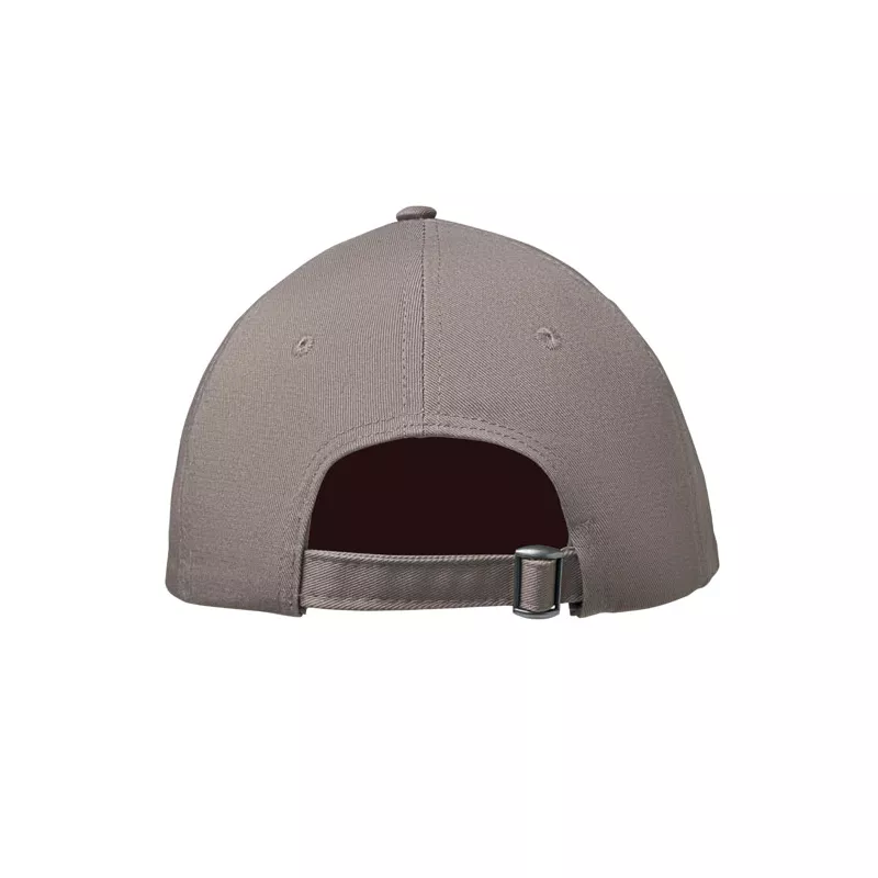 Czapka z daszkiem 6-panelowa 280 g/m² BAHAMAS - Szary (MO2347-07)