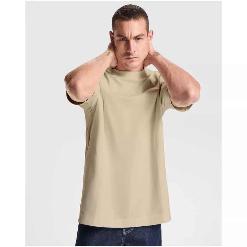 Chow - koszulka unisex z krótkim rękawem, fason oversize - Vintage White (R6561-VNTWHITE)