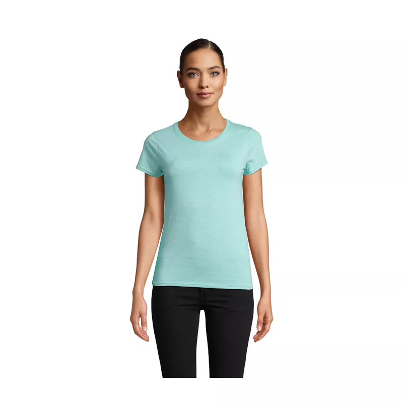 Koszulka damska 150 g/m² Sol's CRUSADER WOMEN - Heather Light Green (S03581-EJ)
