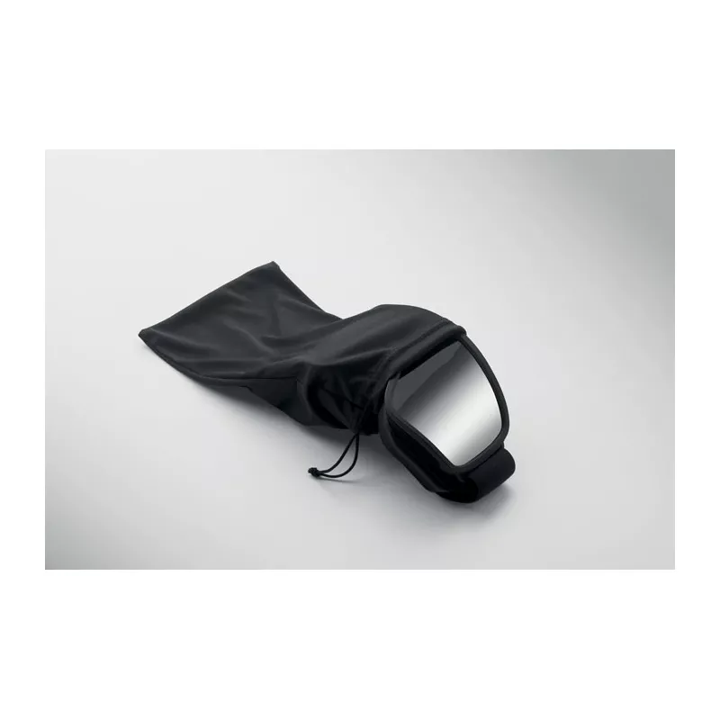 Gogle narciarskie UV400 lustrzane NISEKO - Srebrny Blyszczacy (MO3194-17)