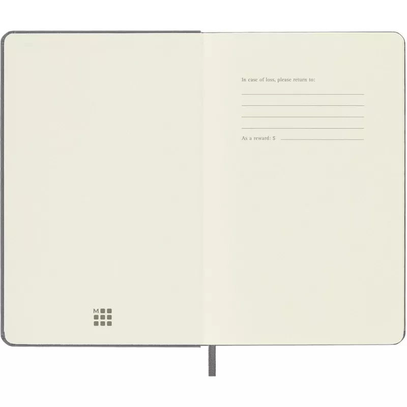 MOLESKINE Notatnik ok. B6 - szary (VM026-19)