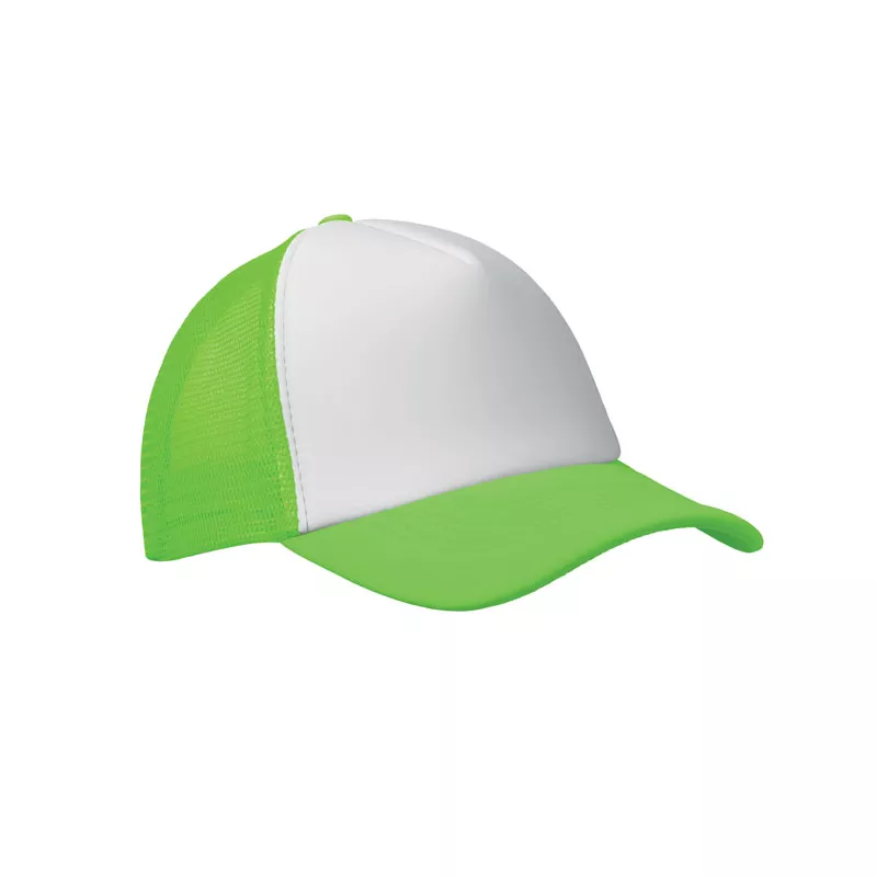 Czapka trucker 5-panelowa 150 g/m² BUBBLE - Fluorescencyjny Zielony (MO2269-68)
