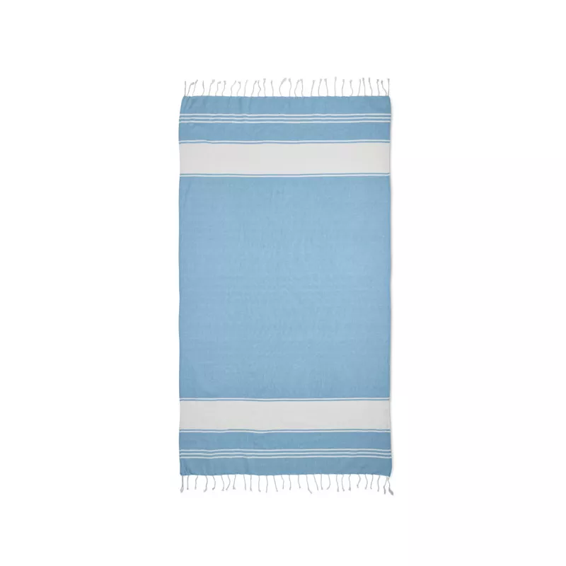 Ręcznik hammam z workiem 90x160 cm 180 g/m² HAMMA - Turkusowy (MO2584-12)