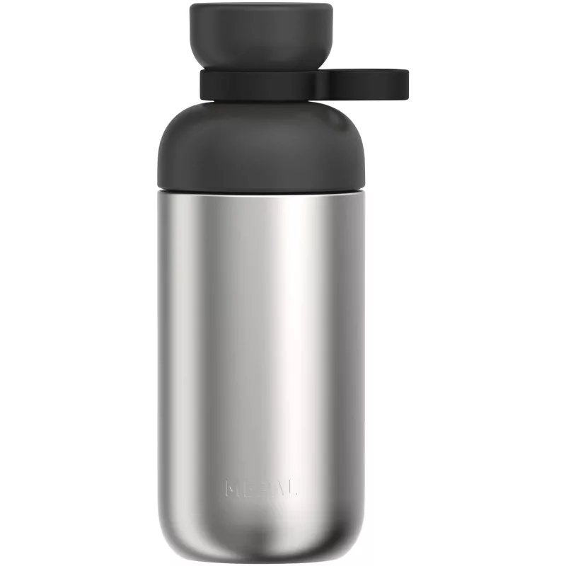 Butelka na wodę Mepal Vita 500 ml wykonana ze stali nierdzewnej z recyklingu - Czarny (11316790)