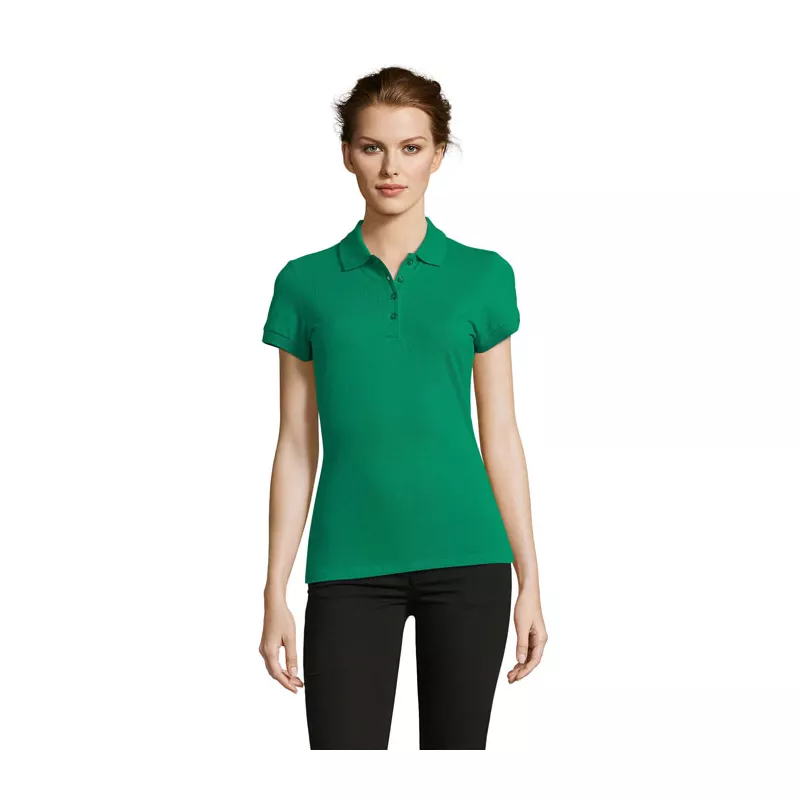 Koszulka polo damska piqué 210 g/m² Sol's PEOPLE - Zielony (S11310-KG)
