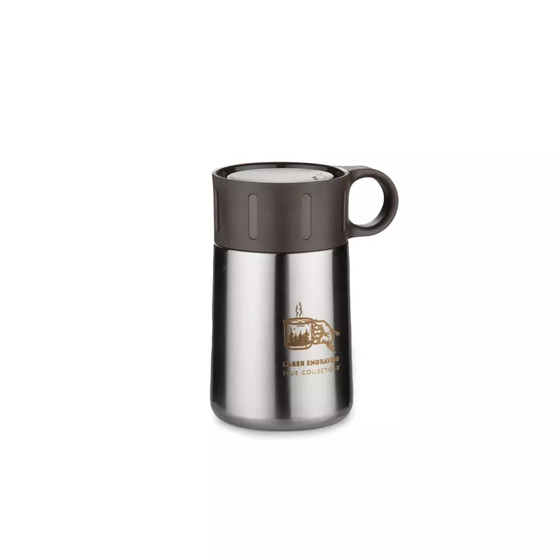 Kubek termiczny MATIN 320 ml - brązowy (16058-09)
