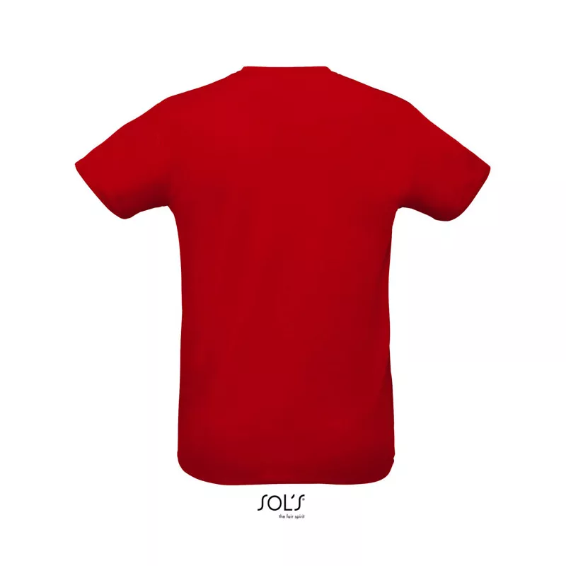 Koszulka sportowa unisex 130 g/m² Sol's SPRINT - Czerwony (S02995-RD)
