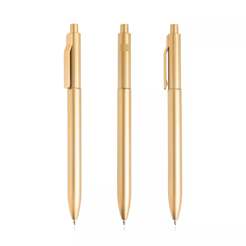 Długopis z recyklingowanego ABS / Metalisse - Złoty (IP13152591)
