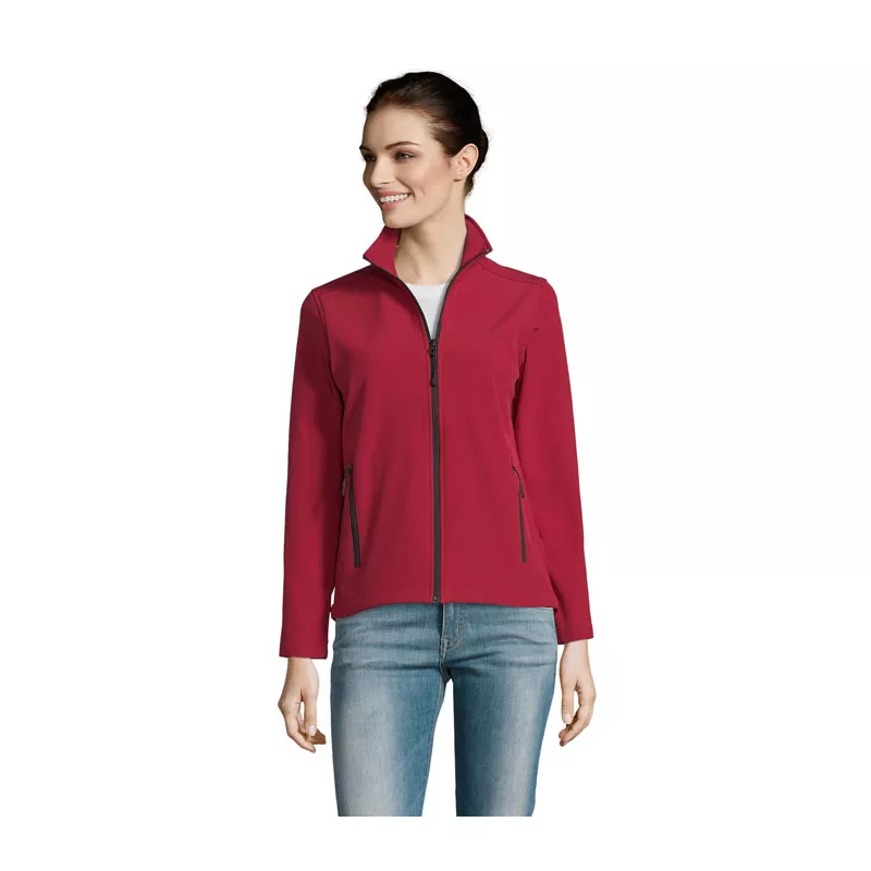 Kurtka softshell damska 2-warstwowa Sol's RACE WOMEN - Pepper Red (S01194-PE)