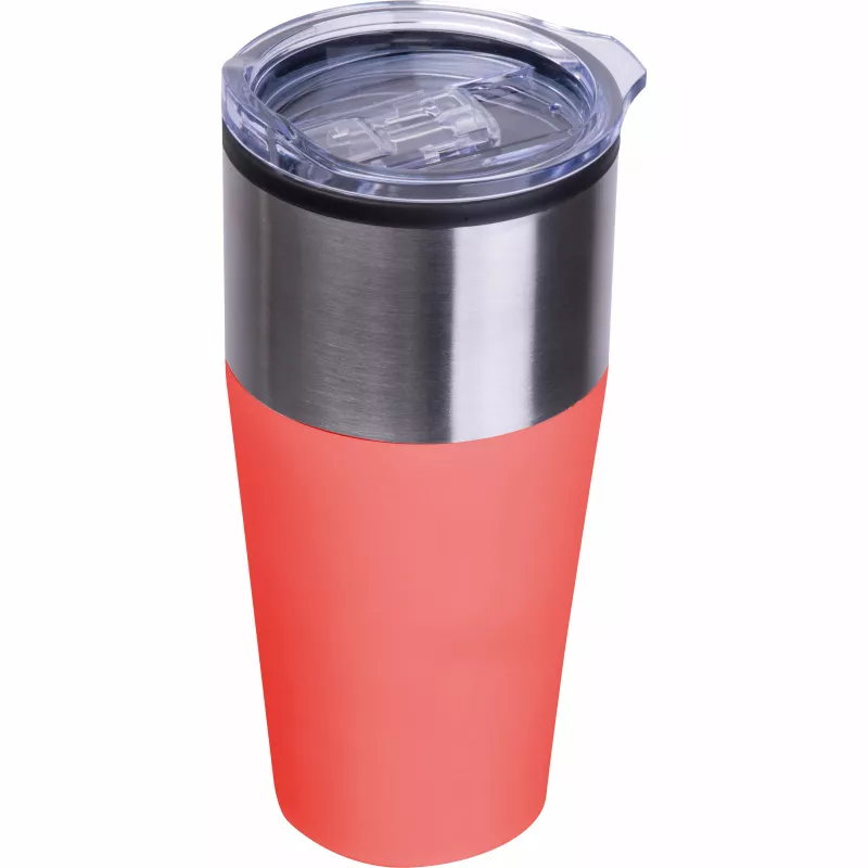 Kubek termiczny 600 ml JORDAN - czerwony (8536905)