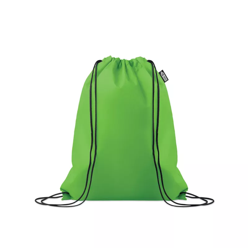 Worek ze sznurkiem z włókniny RPET 80 g/m² DAFFY RPET - Limonka (MO2809-48)