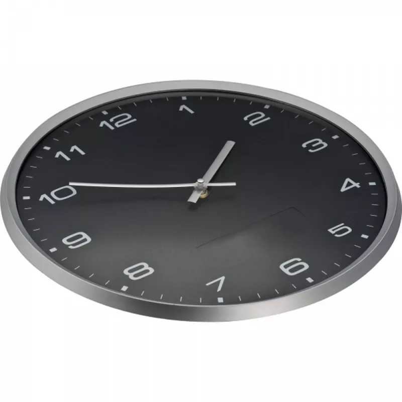 Zegar ścienny FRANCISCA - czarny (4787203)