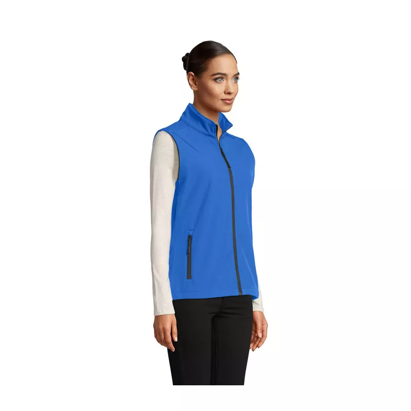 Kamizelka softshell damska Sol's RACE BW WOMEN - Niebieski (S02888-RB)