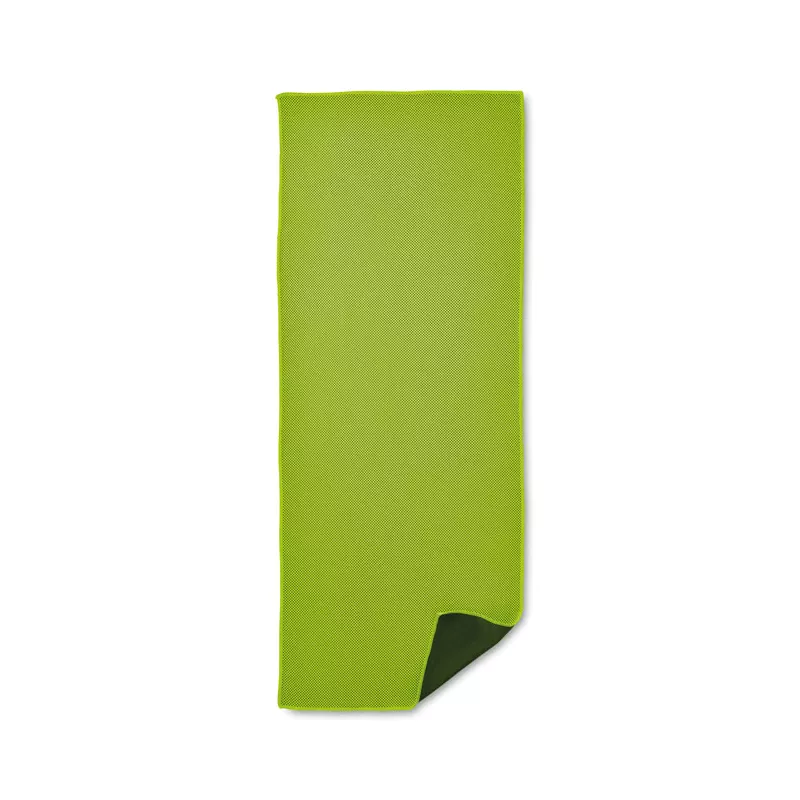 Ręcznik sportowy z mikrofibry 30x80 cm TAORU - Limonka (MO9024-48)