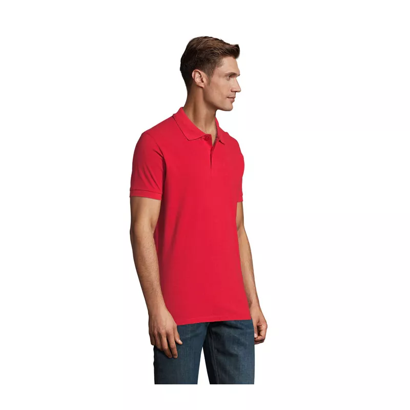 Koszulka polo męska piqué 180 g/m² Sol's PERFECT MEN - Czerwony (S11346-RD)