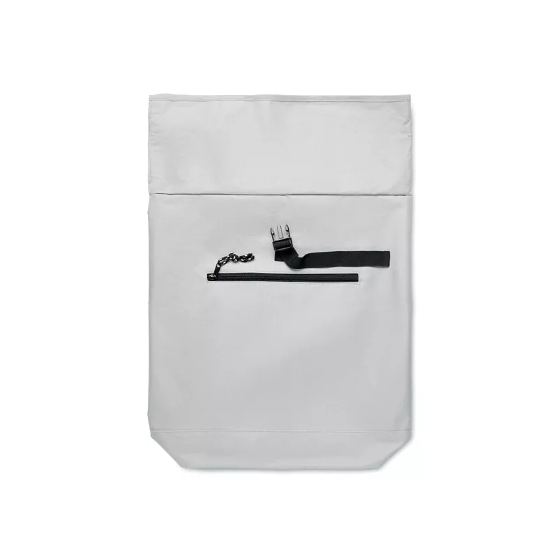 Plecak rolltop na laptop 15" z poliestru 600D IREA - Bialy (MO2170-06)