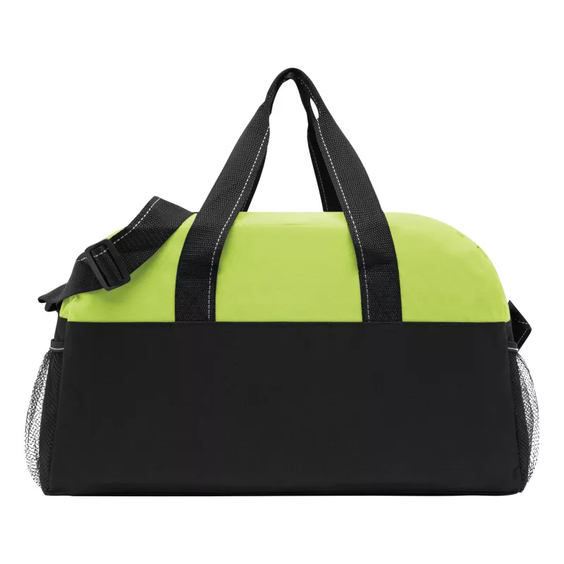 Sportowa torba FITNESS - czarny, jasnozielony (56-0808557)