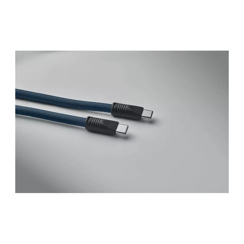 Smycz do telefonu z kablem 60W USB-C COCHARGE - Francuski Granat (MO2618-85)