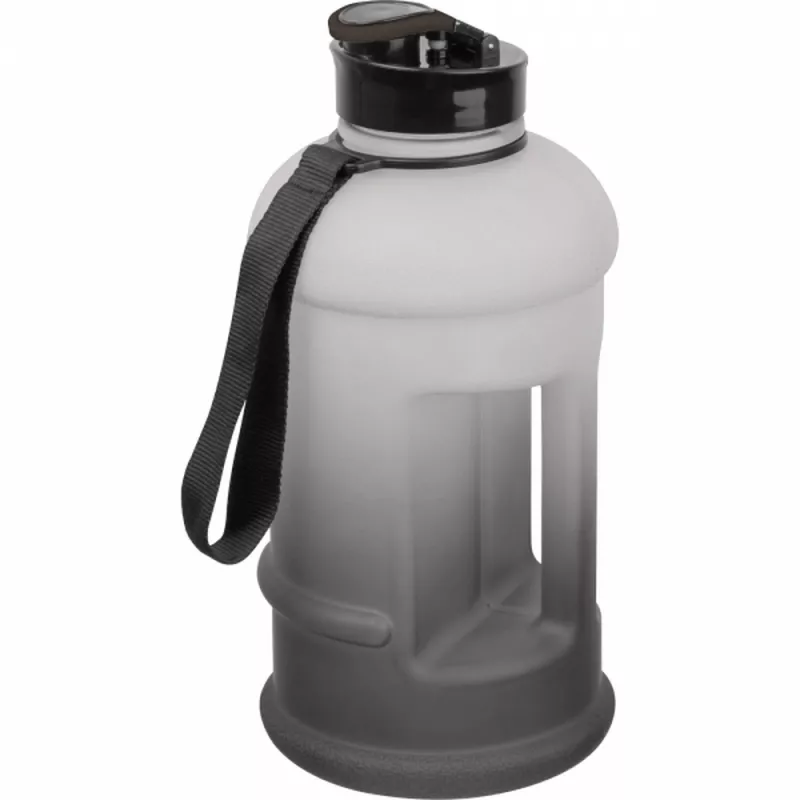 Butelka z tritanu soft touch GAINESVILLE 1300 ml - czarny (535103)